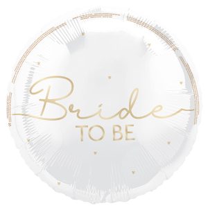 BRIDE TO BE white