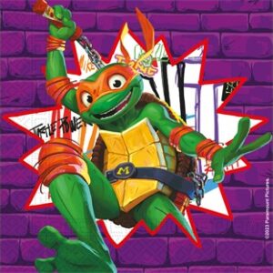 SALVETA PAPIRNA MUTANT NINJA TURTLES