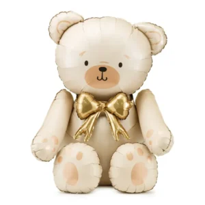 Foil Balloon Bear cream