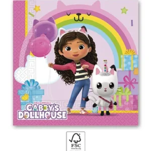 Gabby's Dollhouse papirne salvete