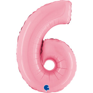 Broj 6 PASTEL PINK mini