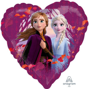 18″ Foil Heart Frozen 2