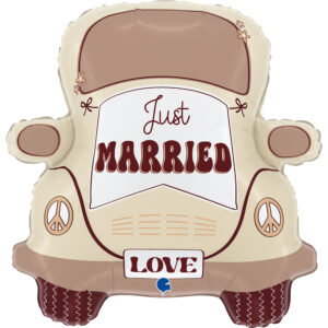 Wedding Hippie Car