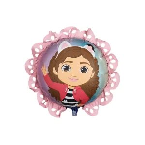 GABBY'S DOLLHOUSE FOIL BALLOON WITH RUFFLE