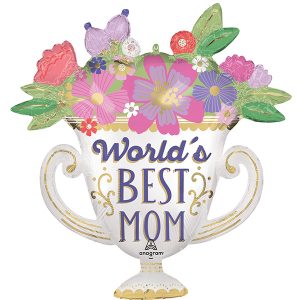 SUPER SHAPE WORLD*S BEST MOM TROPHY